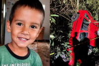 Menino de 7 anos morre após carro sair da pista e bater contra árvore
