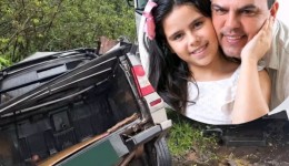 Pai e filha morrem em acidente na SC-355; paixão pela pesca marcava relação entre os dois
