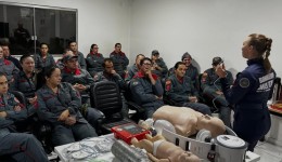 Bombeiros realizam treinamento de atendimento pré-hospitalar para aprimorar resposta a emergências