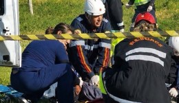 Grave acidente na BR-376 deixa vítima em estado gravíssimo