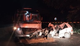 Condutor de carro emplacado em Guaraciaba morre em colisão com ônibus