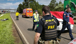 Motociclista de 22 anos morre em grave acidente em Chapecó