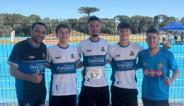 Princesa participa de inauguração de pista sintética de atletismo em Chapecó