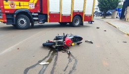 Dois acidentes com motos deixam mortos e feridos