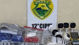 Com uso de drone, PM prende traficante e apreende grande quantidade de drogas