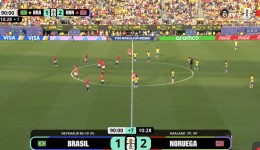 Brasil é eliminado pela Noruega e adia sonho do hexacampeonato