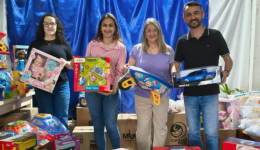 Creches municipais recebem novos brinquedos e materiais pedagógicos