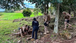 Droga apreendida em chácara é avaliada em mais de R$ 500 mil; suspeito baleado responderá por múltiplos crimes