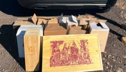 PM apreende 51 garrafas de vinho argentino durante fiscalização na SC-161