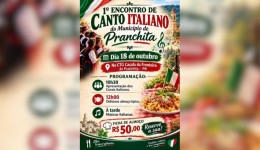 1º Encontro de Canto Italiano será realizado neste domingo no CTG Caçula da Fronteira com apoio da prefeitura municipal