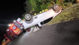 Violenta colisão entre veículos deixa um morto na SC-496