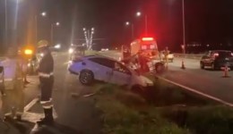 Motorista embriagado é preso após acidente que matou sobrinho e feriu policial