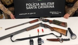 Jovem de 27 anos é baleado durante caça no interior de Passos Maia