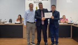 Nelson Pagno Moreira ‘Bugrão’ recebe moção de aplausos por atuação em projetos sociais