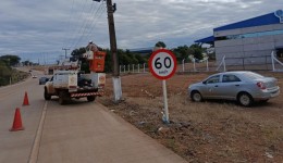 Secretaria de Planejamento com apoio da Celesc realizam manutenção na rede de iluminação pública