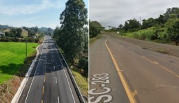 SC-283 é revitalizada após 40 anos e recebe investimento de R$ 86 milhões no Oeste de SC