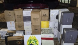 BPFron apreende veículo carregado com vinhos argentinos avaliados em R$ 55 mil