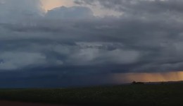 Estado recebe novo alerta de tempestades com chuvas e ventos fortes para 321 cidades