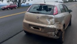 Acidente na BR-158, deixa homem ferido na manhã desta sexta-feira (18)