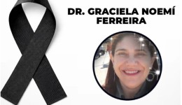 Município de  decreta luto pela morte da Dra. Graciela Noemí Ferreira