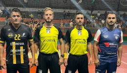 Goleadas e jogos eletrizantes marcam rodada do Municipal de Futsal