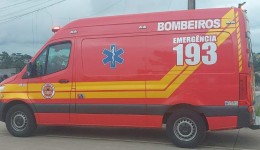 Motociclista fica ferido após colisão com veículo no bairro 1º de Maio