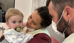 Bebê recebe transplante de coração e deixa hospital após sete meses internado em SC