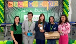 Sicredi promove evento “Escrevendo com o Sicredi” e reúne mais de 400 alunos de todas as escolas do município.
