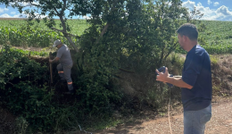 Secretaria de Transportes e Obras intensifica medições para ampliação de estradas rurais