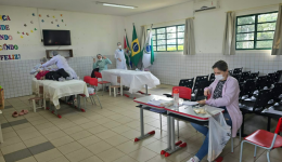 Escolas recebem ações de prevenção e cuidados com a saúde bucal