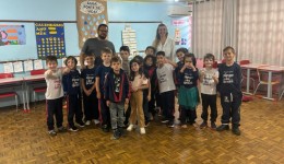 Seguem os trabalhos com o cuidado da saúde nas escolas