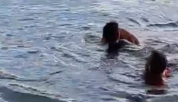 Bombeiros resgatam criança autista não verbal de 8 anos agarrada a galhos no Rio Chapecó