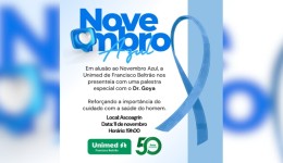 UNIMED FB Promove palestra na ASCOAGRIN sobre o tema “Novembro Azul”
