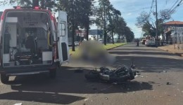 Motociclista morre durante teste drive após acidente com carro