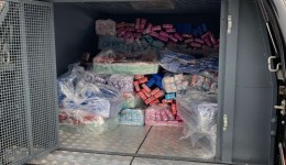 Casa abandonada vira depósito de drogas: mais de uma tonelada de maconha é apreendida