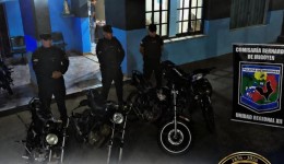 Quatro motocicletas são apreendidas durante operação policial na madrugada