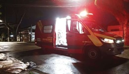 Idoso de 71 anos é agredido durante assalto e fica ferido