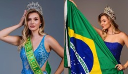 Modelo de Chapecó embarca para representar o Brasil em concurso internacional de beleza na Índia
