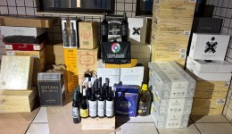 PM apreende 387 garrafas de vinho argentino na BR-163