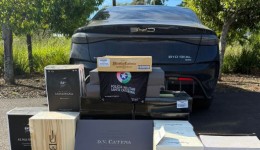 Polícia Militar apreende 110 garrafas de vinho em caso de descaminho