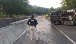 PRF registra aumento de mortes em acidentes com caminhões