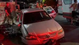 Motorista embriagado atropela pedestres e é preso