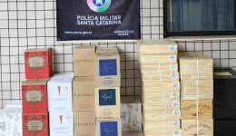 Motorista foge de abordagem e acaba preso com carga de vinhos argentinos na BR-280