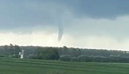 Simepar registra quatro casos de nuvem funil em menos de dez dias no Paraná