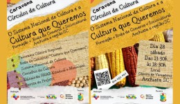 Município recebe evento gratuito sobre políticas culturais e formação de agentes da cultura