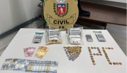 Polícia Civil apreende menor com grande quantidade de drogas