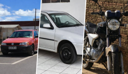 Criminosos agem na madrugada e levam carros e moto na região de fronteira