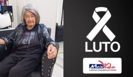 Comunicamos o falecimento de Iracema Rodrigues