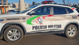 PM flagra condutor de automóvel sem CNH