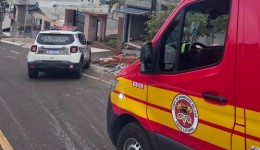 Homem é agredido após ter casa invadida e precisa de atendimento médico